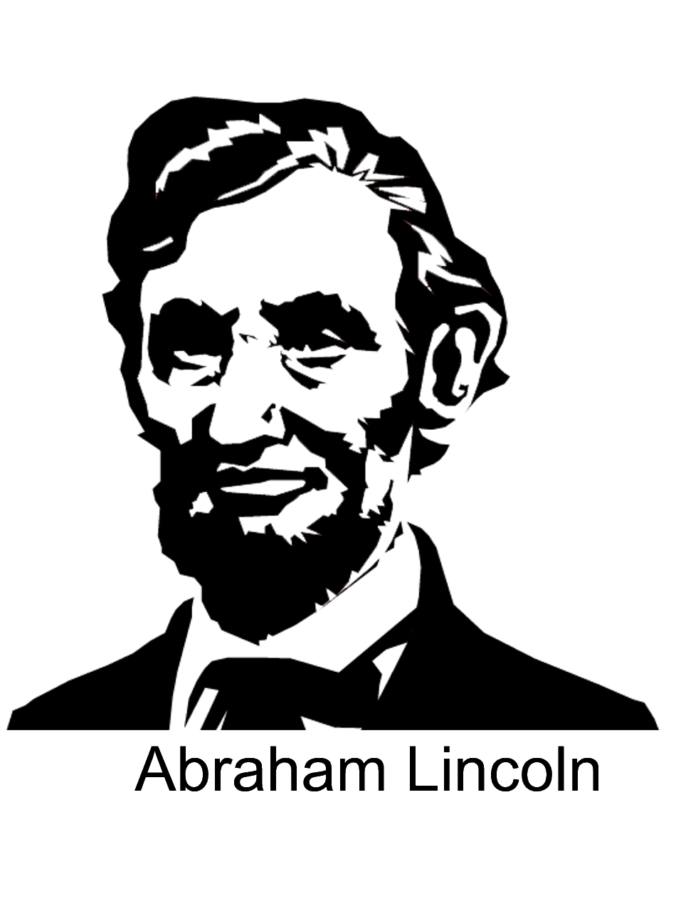 abraham lincoln coloring pages with name - photo #33