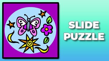 Butterfly Slide Puzzle