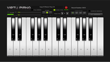 online virtual keyboard piano