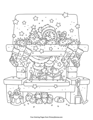 Chimney Coloring Page