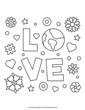 Download Earth Day Coloring Pages • FREE Printable PDF from ...