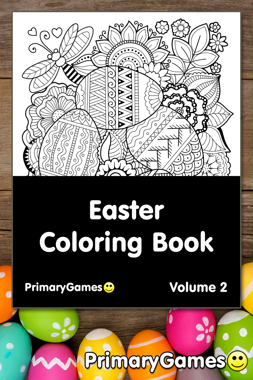 Easter Coloring eBook: Volume 2 • FREE Printable PDF from PrimaryGames