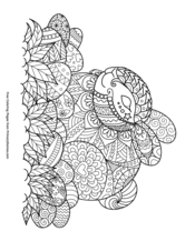 Download Easter Coloring Pages Free Printable Pdf From Primarygames