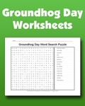 Groundhog Day Worksheets