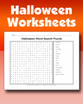 Halloween Worksheets