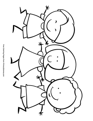 hand coloring page