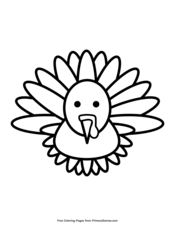 Thanksgiving Coloring Pages Free Printable Pdf From Primarygames