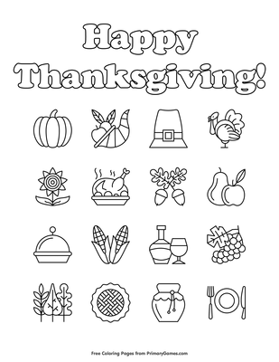 Thanksgiving • Free Online Games at PrimaryGames