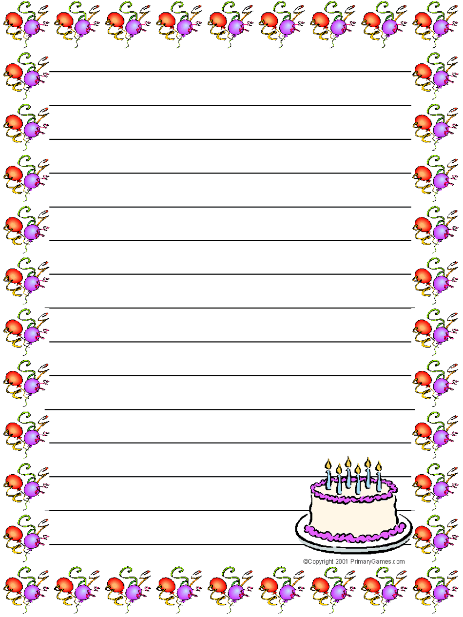 Stationery PrimaryGames Free Printable Worksheets