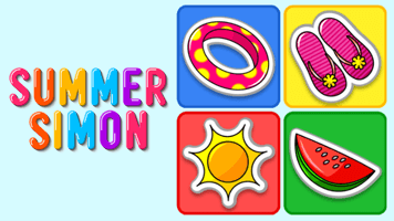 Summer Game for Toddlers - Simon Says! 