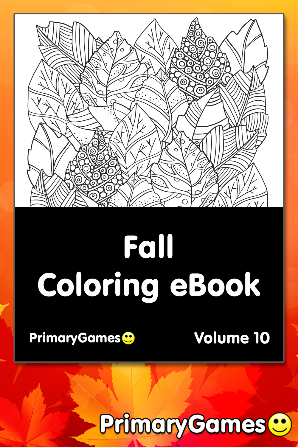Fall Coloring eBook: Fall Coloring eBook: Volume 10 • FREE Printable
