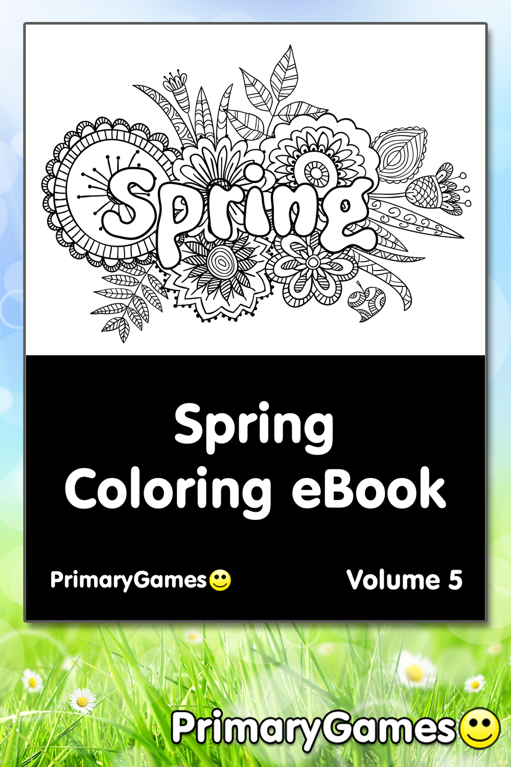 Download Spring Coloring eBook: Spring Coloring eBook: Volume 5 ...