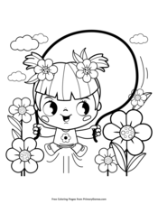Spring Coloring Pages Free Printable Pdf From Primarygames