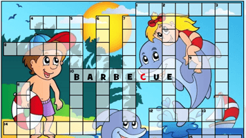 Summer Crossword Puzzle Play Summer Crossword Puzzle on PrimaryGames