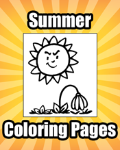 Summer Coloring Pages