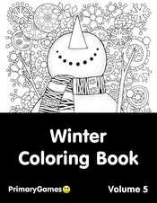 Cozy Winter Coloring Book For Adults: 100 Pages of Winter to Color